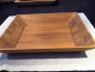 Preview: Schale Holz 80/80/13cm Nuss