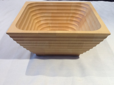 Schale Holz 37/37/20cm Ahorn