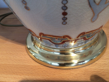 Tischlampe Porzellan