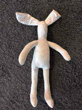 Preview: Häschen  Hellgrau/Herz