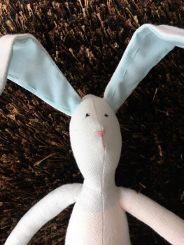 Preview: Häschen Weiss/Hellblau