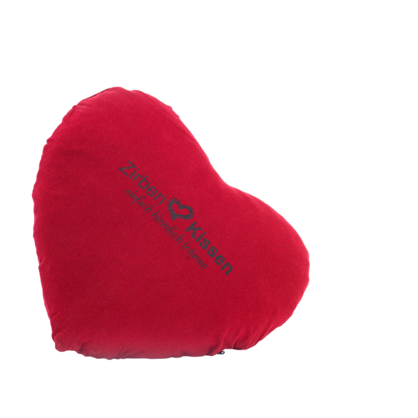ZirbenKissen "Herz" ROT