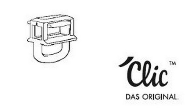 Maxi-Längsbügel-Gleiter Clic  / 30 Stk.