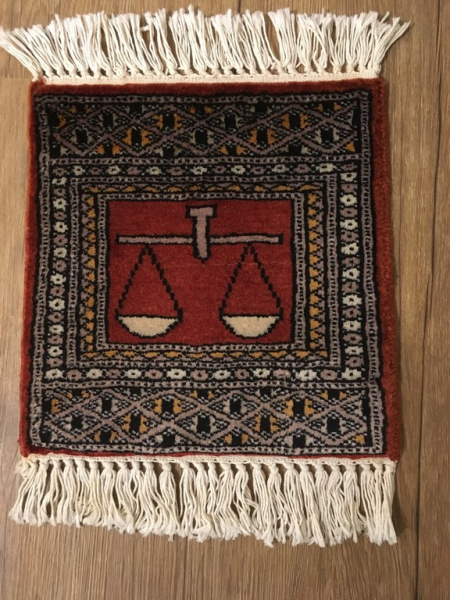 Orientteppich Sternzeichen Waage → EINZELSTÜCK