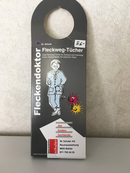 Fleckweg-Tücher
