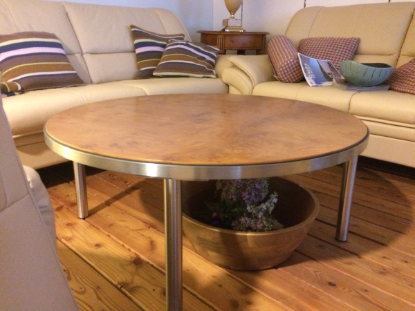 Salontisch rund Platane